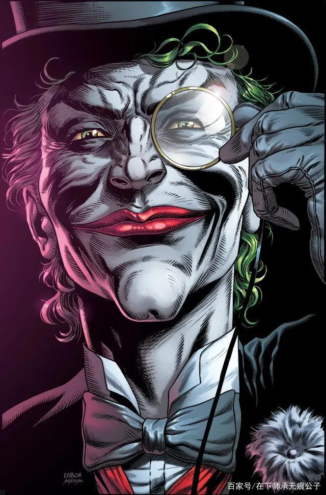 《小丑》：蝙蝠侠永远的对手，最具代表性反派，高清人物图赏析