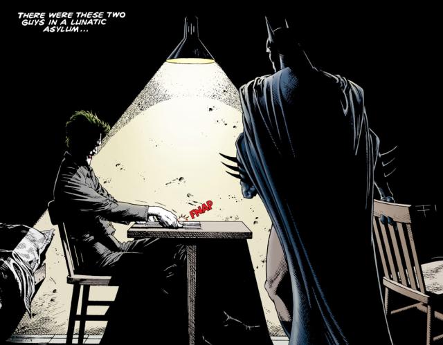 《致命玩笑》蝙蝠侠想拯救小丑，但是他连自己都无法救赎！