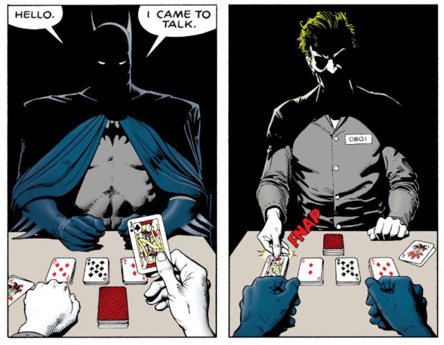 《致命玩笑》蝙蝠侠想拯救小丑，但是他连自己都无法救赎！