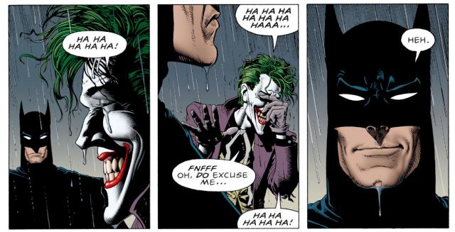 《致命玩笑》蝙蝠侠想拯救小丑，但是他连自己都无法救赎！