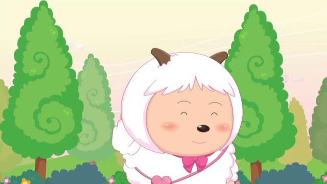 喜羊羊与灰太狼：决战次时代海报中，角落里那只羊是暖羊羊吗？