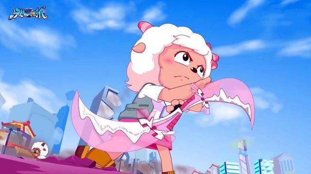 喜洋洋与灰太狼之决战次时代，未来的他们长这样，还用科技战斗