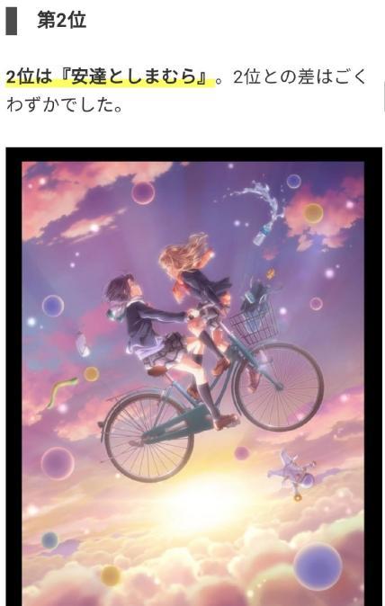 网友期待推出续作的动漫，《银魂》位居第四，第一名是高质量之作