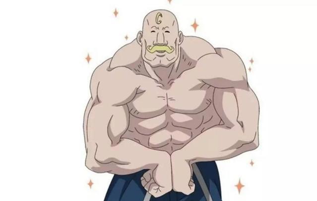 洒家用小拳拳捶你胸口，动漫中那些少女心满满的大汉（一）