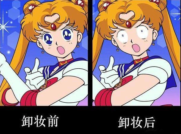 当你童年回忆卸下美瞳后，既搞笑又呆萌！