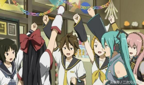 动漫里的学园祭，我也好想去！