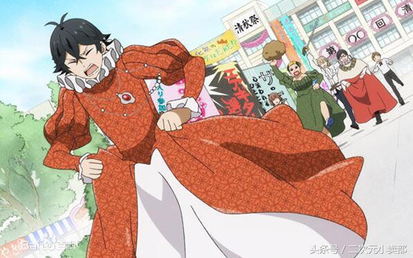 动漫里的学园祭，我也好想去！