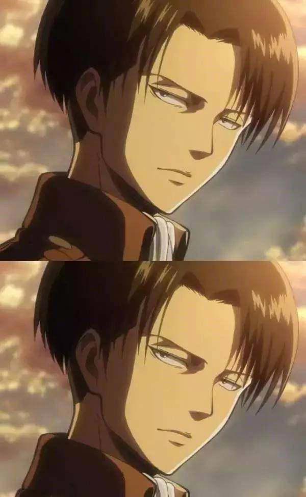 当动漫角色都拿掉美瞳之后，兵长，埼玉老师：老子无所畏惧！