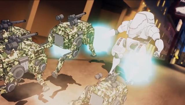 《EX-ARM》与东京吃货同一刊物的科幻作品，就是经费不太够