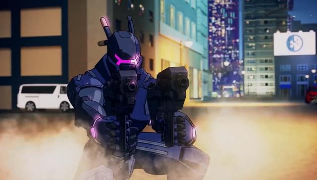 《EX-ARM》与东京吃货同一刊物的科幻作品，就是经费不太够