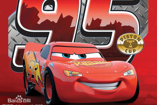 我喜爱的动漫角色，在《赛车总动员》中