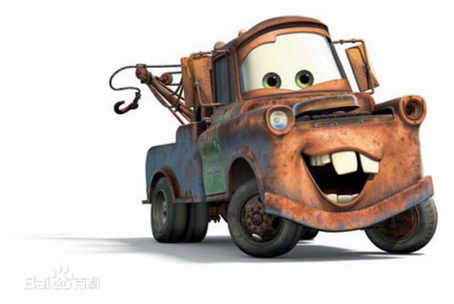 我喜爱的动漫角色，在《赛车总动员》中