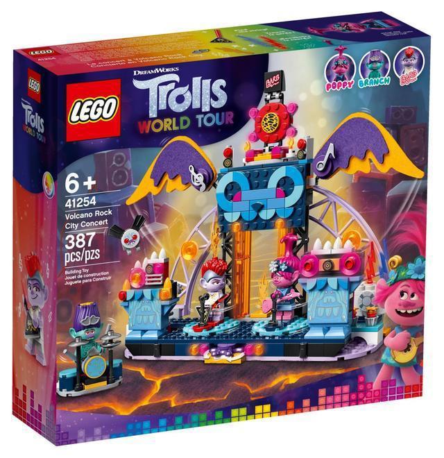 乐高2020年新系列，TrollsWorldTour（魔法精灵）新品公布