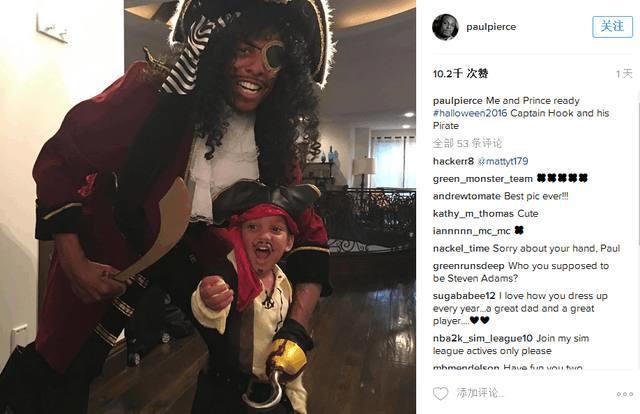 从美国队长、胡克船长、史酷比万圣节最会玩的NBA球星原来是他！