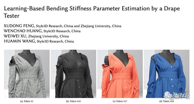 AI帮忙解决面料数字化难题，王华民团队新方法复刻面料真实效果