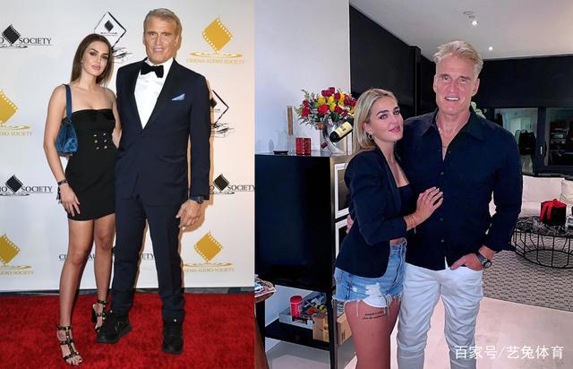 65岁《敢死队》男星，带25岁未婚妻健身，比史泰龙还能打