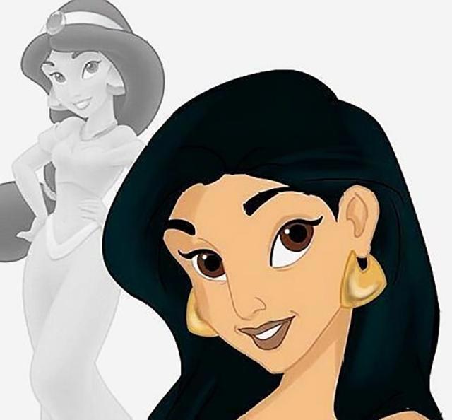 当迪士尼公主变老后，睡美人从公主变女王，仙度瑞拉也有了皱纹