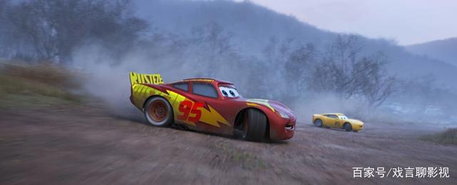 经典动漫电影赛车总动员，一个汽车成长的故事，这部电影百看不厌