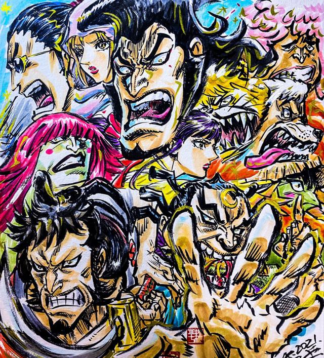 国人画师大集合迎来高光时刻，御田凯多之战惊艳万分，获官方好评