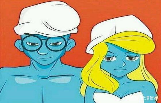 动漫男主成年了，小智、大雄变成美男子，蓝精灵娶个漂亮老婆