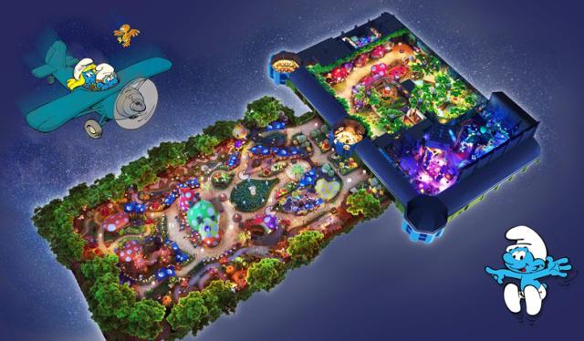 世茂携手世界文化IP，亚太首个蓝精灵主题乐园启动