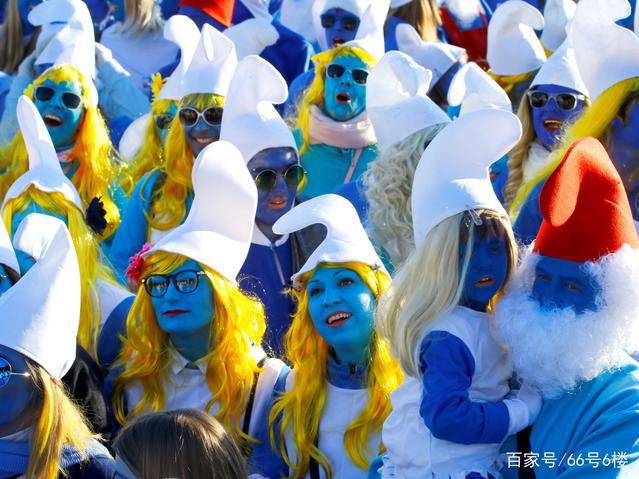 蓝精灵聚会简直群魔乱舞！网友：怪不得格格巫阿兹猫想要抓它们