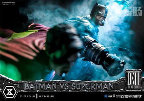 P1S推出UDM《蝙蝠侠：黑暗骑士归来》蝙蝠侠VS超人1/3雕像