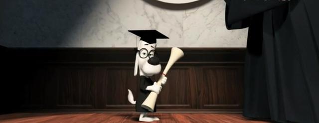 《天才眼镜狗》不仅拥有哈佛学位还抚养了一个小男孩