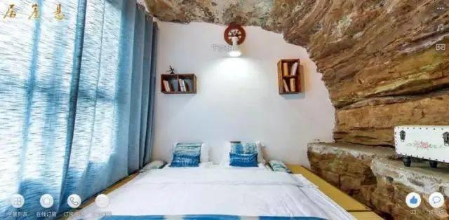 有山有水，还有宫崎骏动漫里的悬崖小屋，都在山西穽底村