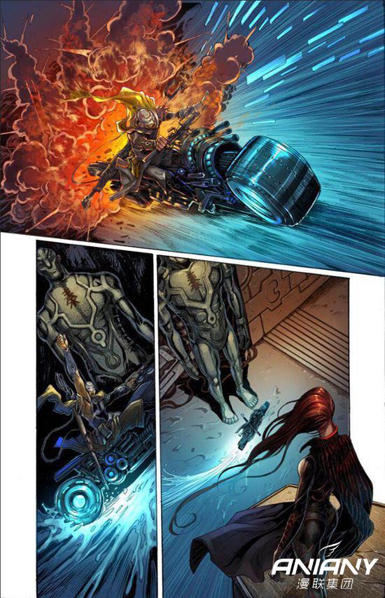 漫联集团携漫画《天机俑士-天降》亮相圣地亚哥国际动漫展