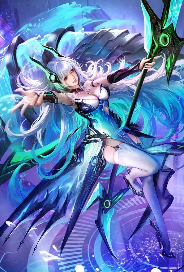 《斗罗大陆》小白衍生形象又多又美，大长腿很多，腿控一脸满足