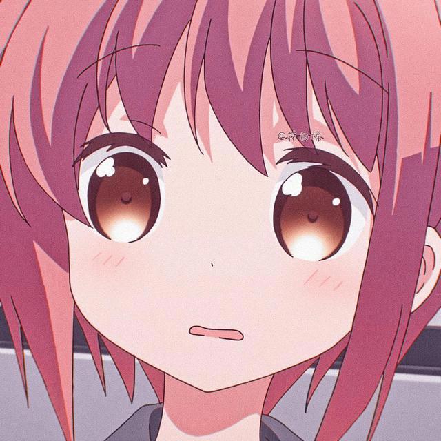 「第125期」动漫女头：慢活开始SlowStart可爱粉色系女生头像