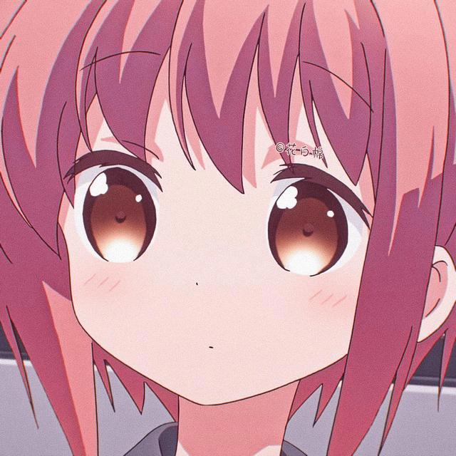 「第125期」动漫女头：慢活开始SlowStart可爱粉色系女生头像