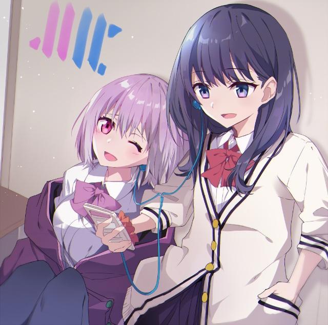 2018年最爱的10位动漫jk，去南极旅游，在野外露营，六花陪着你！