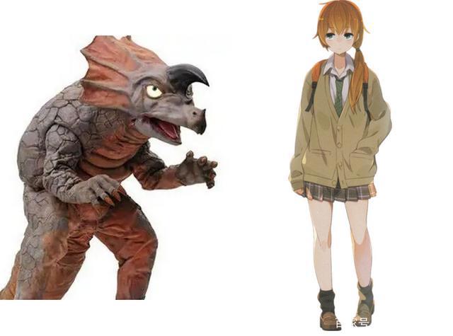 将奥特曼中的怪兽拟人化，阿基拉过于可爱，皮古蒙化身粉发少女