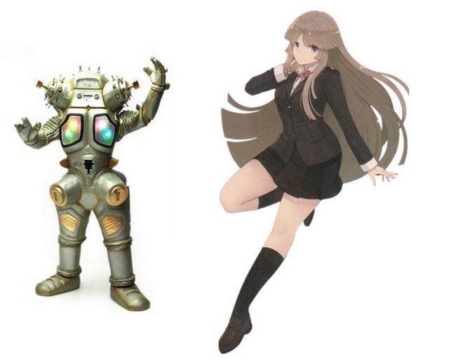 将奥特曼中的怪兽拟人化，阿基拉过于可爱，皮古蒙化身粉发少女