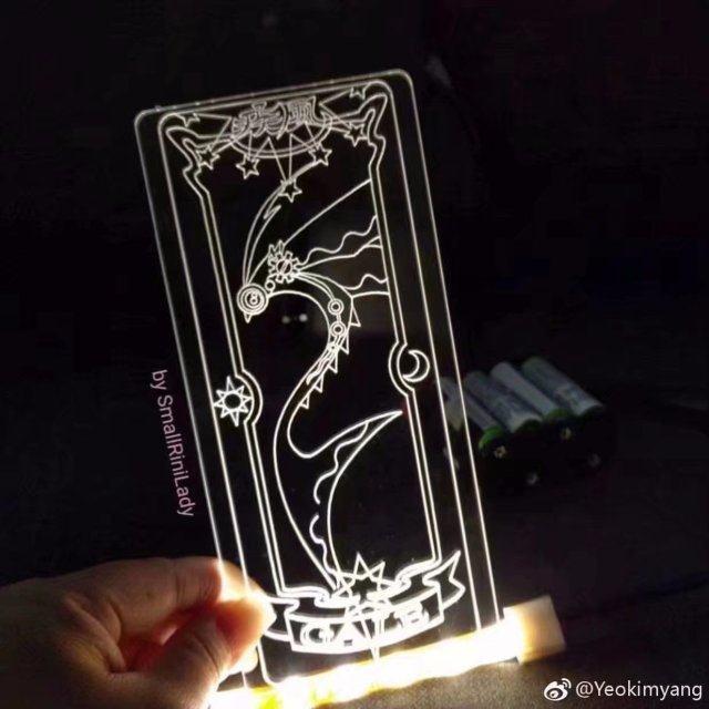 萧老船长腐论《少女樱透明牌》国外网友制作的小樱透明卡牌