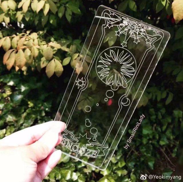 萧老船长腐论《少女樱透明牌》国外网友制作的小樱透明卡牌