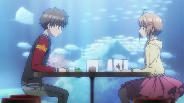 《魔卡少女樱：透明牌篇》第1集重逢拥抱，第9集首次樱狼约会