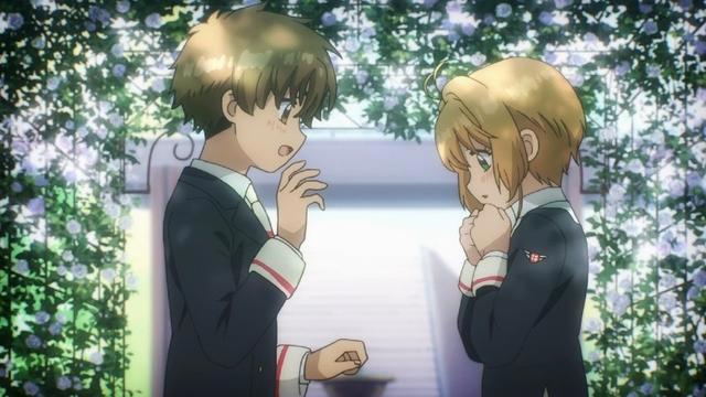 《魔卡少女樱：透明牌篇》第1集重逢拥抱，第9集首次樱狼约会