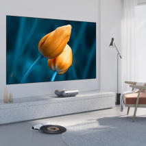 坚果S1Ultra菲涅尔屏增益幕布评测：磁吸安装 2.6倍亮度提升