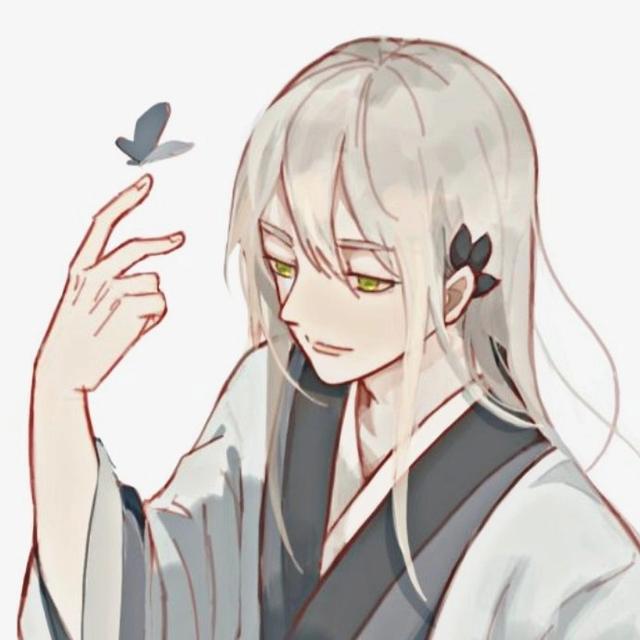 超帅气的古风动漫男生头像，如若两情相悦，何必长发及腰！