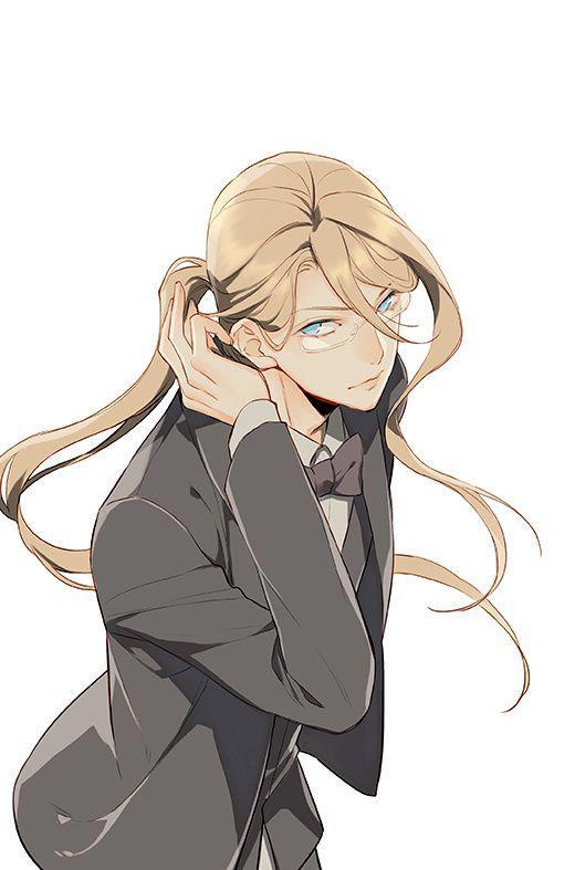 动漫美男壁纸：难怪想不起你浑身是光的样子，原来那是我眼里的光