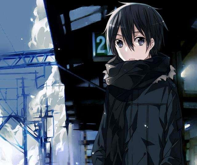 动漫美男壁纸：难怪想不起你浑身是光的样子，原来那是我眼里的光