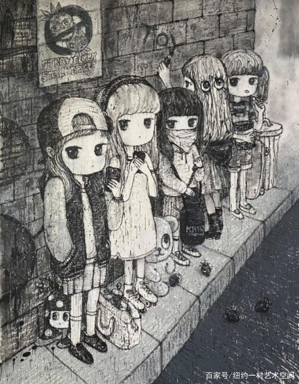 纽约看展I你心中住着的二次元美少女是治愈系的？还是暗黑系？