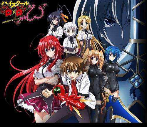 盘点十部校园后宫动漫，上学却是为了撩妹？