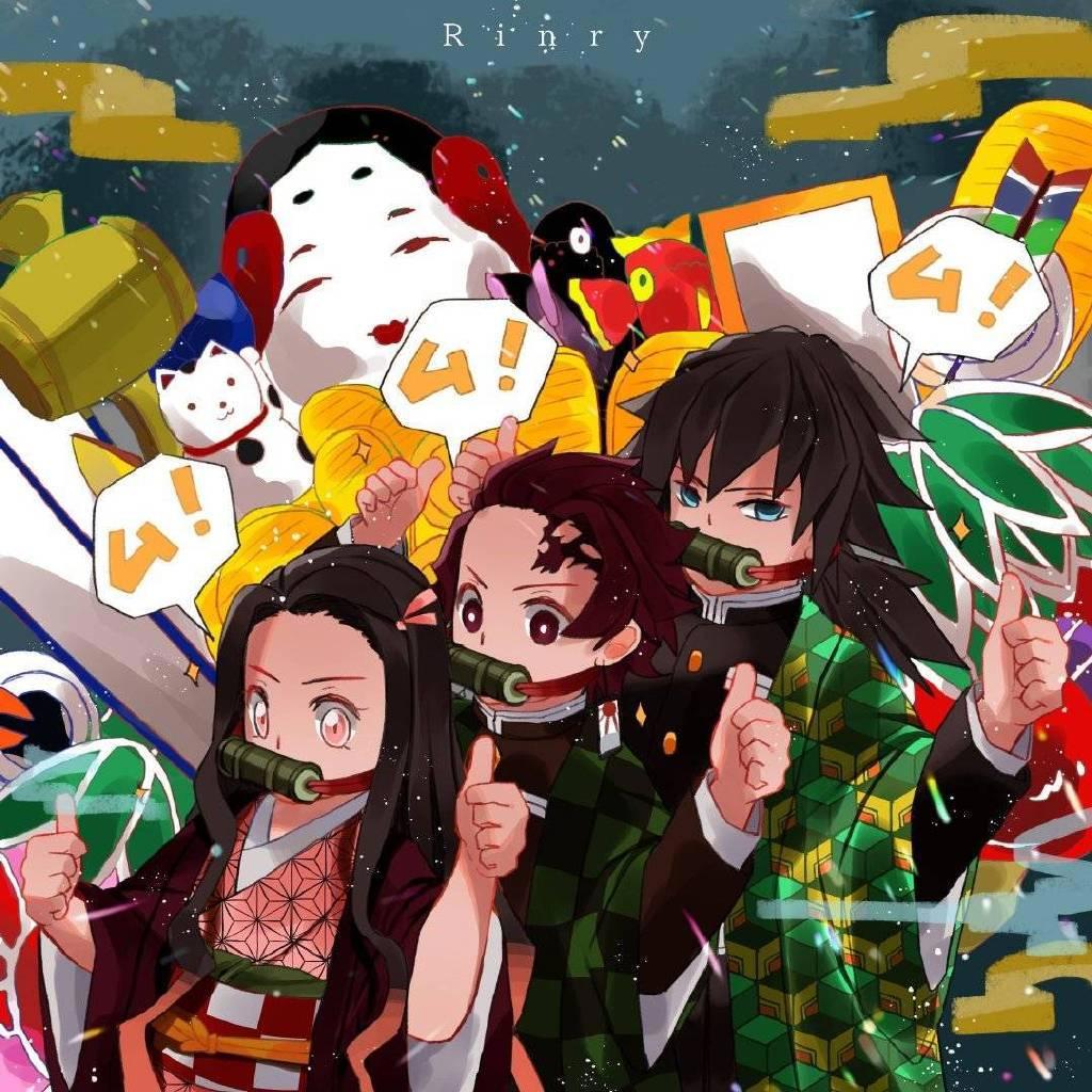 唯美意境的《鬼灭之刃》，与原版巨大差别，国外画师太有才了