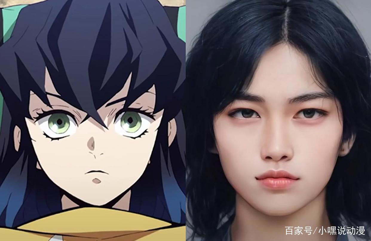 当《鬼灭之刃》被还原成真人，次元壁脆弱得不堪一击，这也太像了
