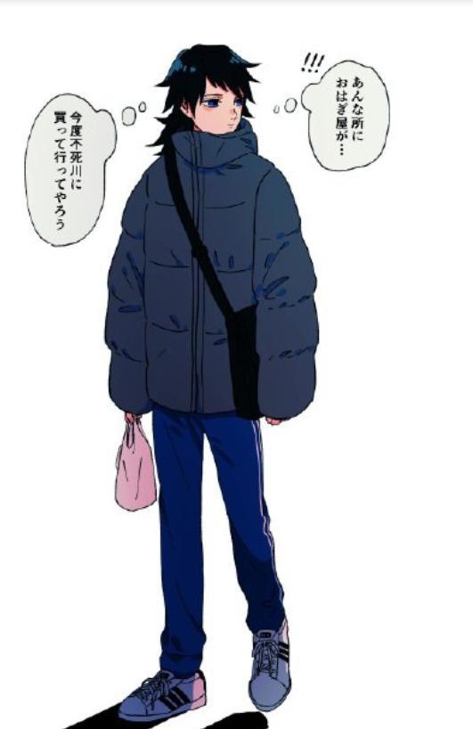 鬼灭之刃，21岁组的平行世界，义勇反差萌，实弥成职场精英