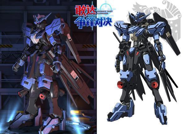 《敢达争锋对决》十月“铁血”双机登场盘点铁血的奥尔芬斯机体